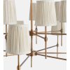 Isobella Chandelier, Antiqued Brass, Large