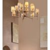 Isobella Chandelier, Antiqued Brass, Large