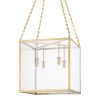 Sutton Brass Lantern Pendant