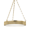 Alden Alabaster Disc Chandelier