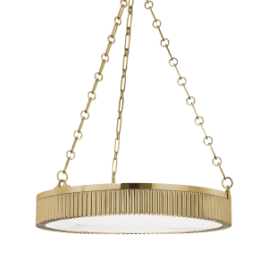 Alden Alabaster Disc Chandelier