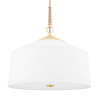 Marlow Linen Drum Pendant
