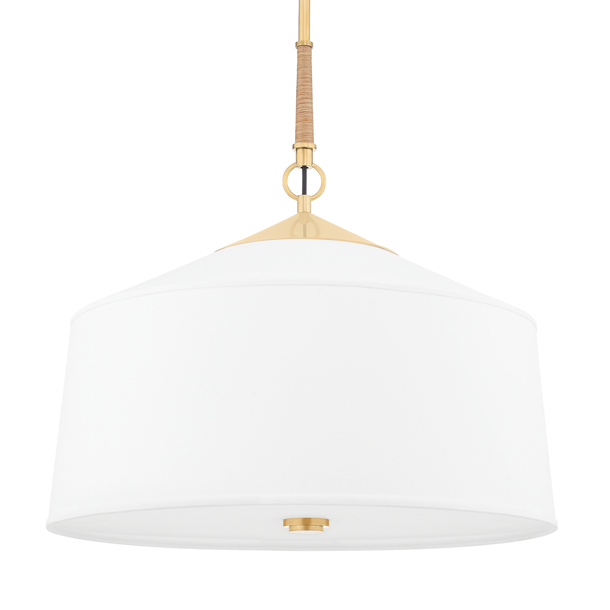 Marlow Linen Drum Pendant