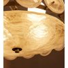 Lorenzo Chandelier, Milky Glass