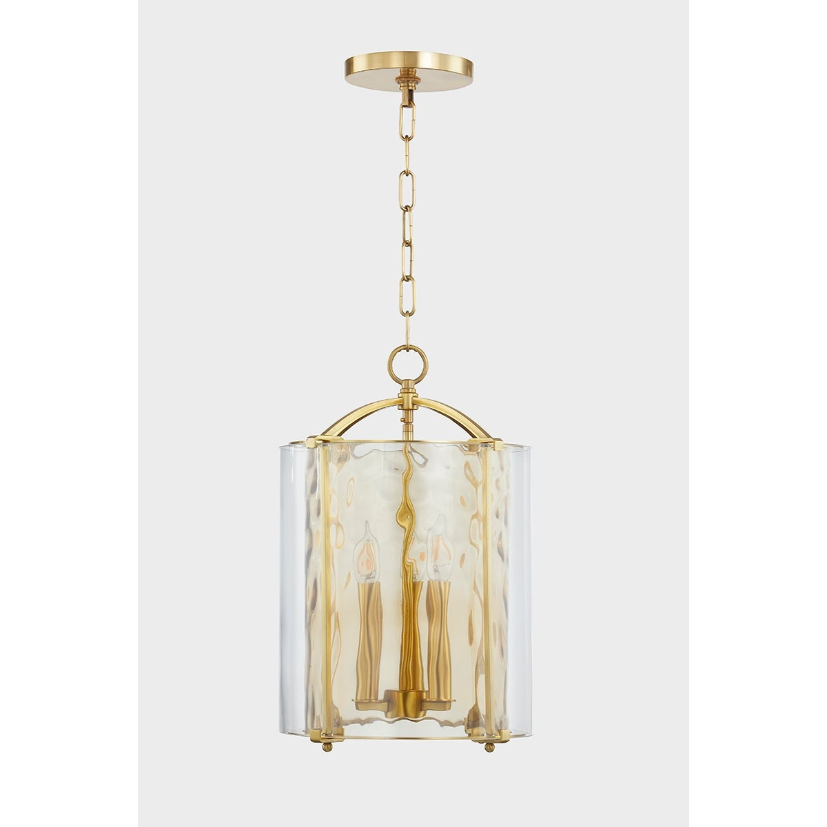 Emery Water Glass Lantern Pendant