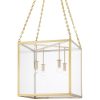 Sutton Brass Lantern Pendant