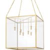 Sutton Brass Lantern Pendant