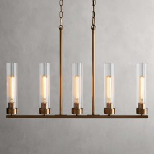 Andreas 5-Light Linear Chandelier