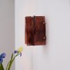 Marcell Refracted Glass Wall Sconce
