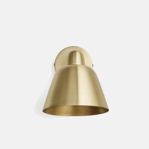 Brass Geo Wall Light
