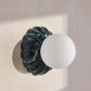 Guateßmala Marble Sconce, Green, IP44