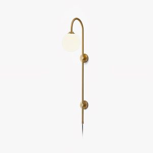 Aurelia Globe Plug-In Wall Sconce