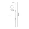 Aurelia Globe Plug-In Wall Sconce