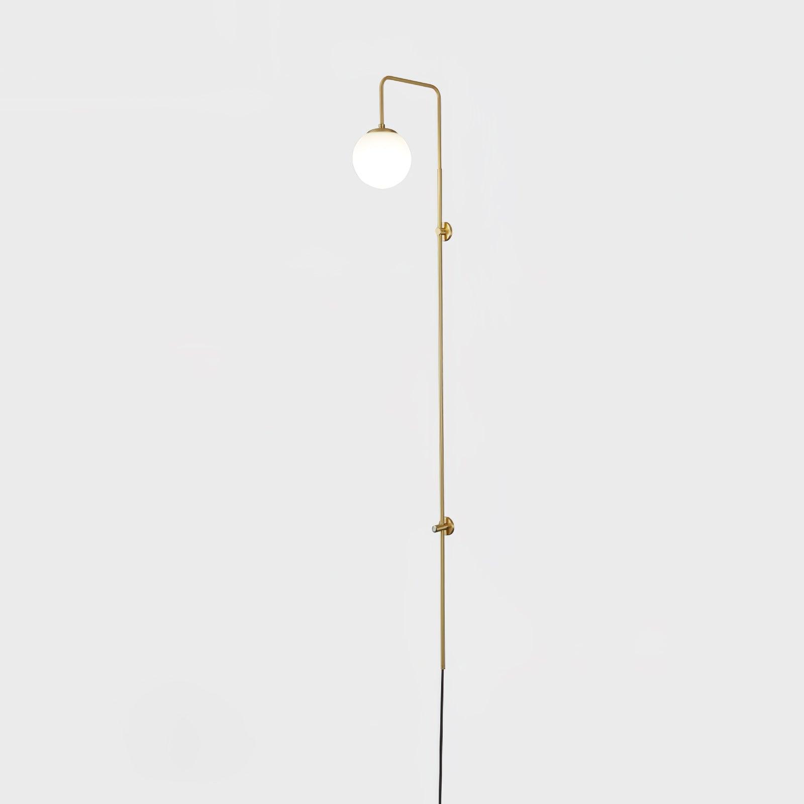 Aurelia Globe Plug-In Wall Sconce