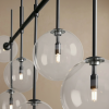 Roscoe 60" Linear Chandelier in Bronze