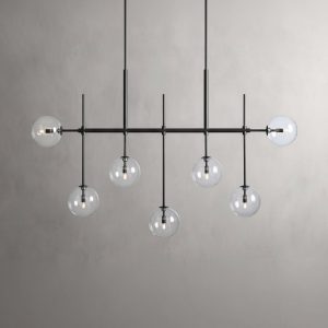Roscoe 60" Linear Chandelier in Bronze