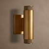 Spotlight Outdoor Sconce in Brass
