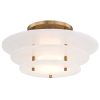 Alabaster Disc LED Flush Mount