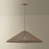 Woven Disc Pendant Light