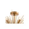 Brass Starburst Chandelier