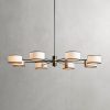 Daphne Fabric Round Chandelier