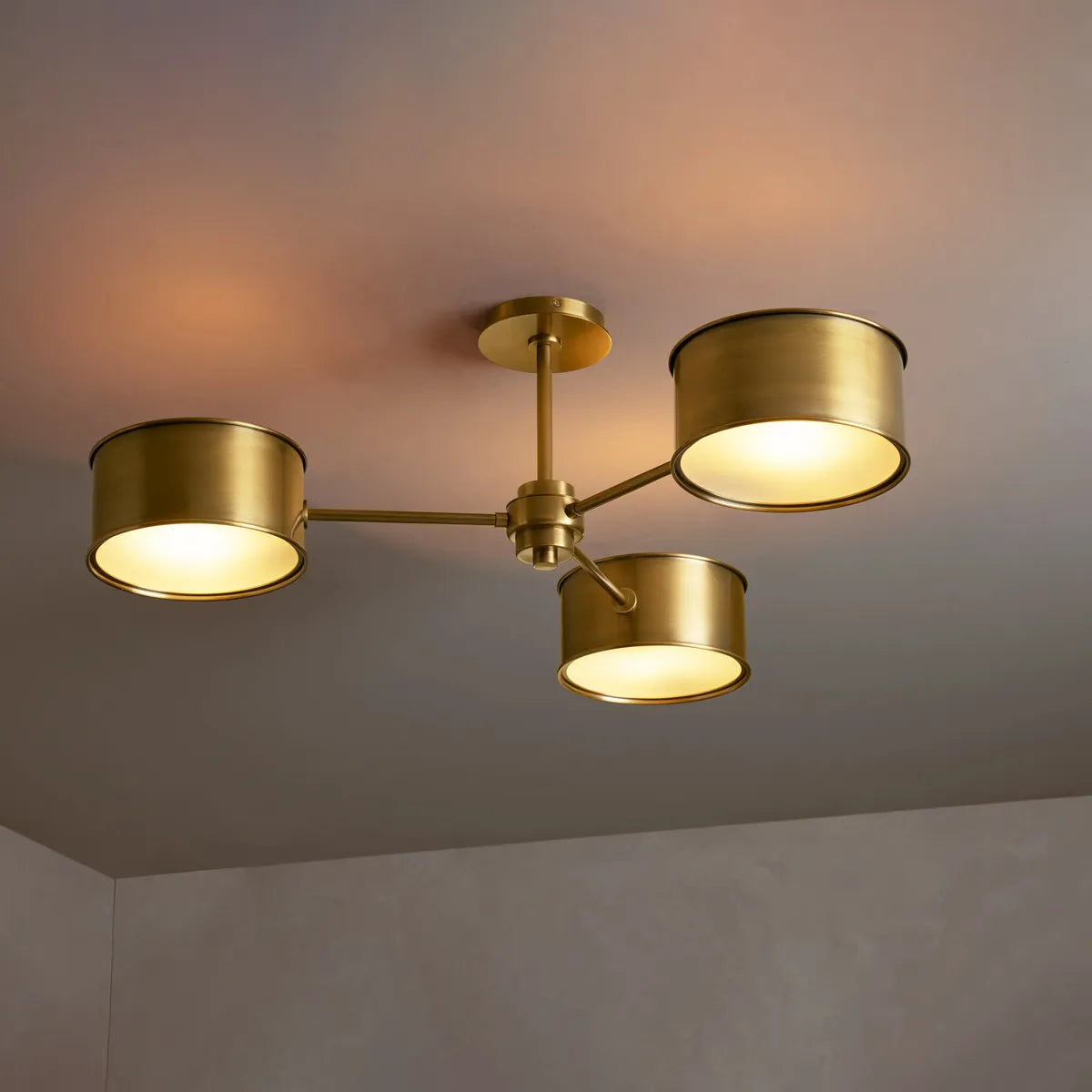 Daphne Metal Flush Mount