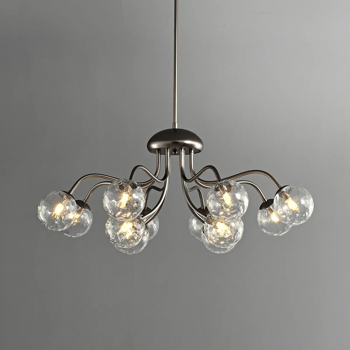 Gun Black Sputnik Chandelier