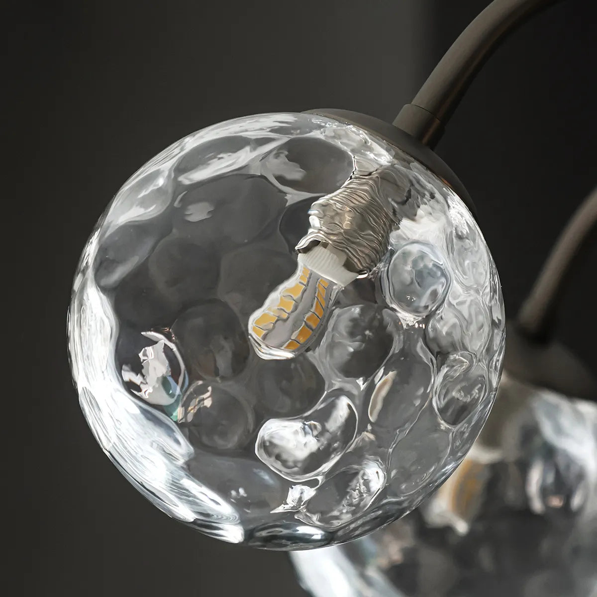 Gun Black Sputnik Chandelier
