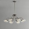 Gun Black Sputnik Chandelier