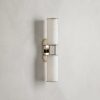 Harlin Double Sconce in Alabaster