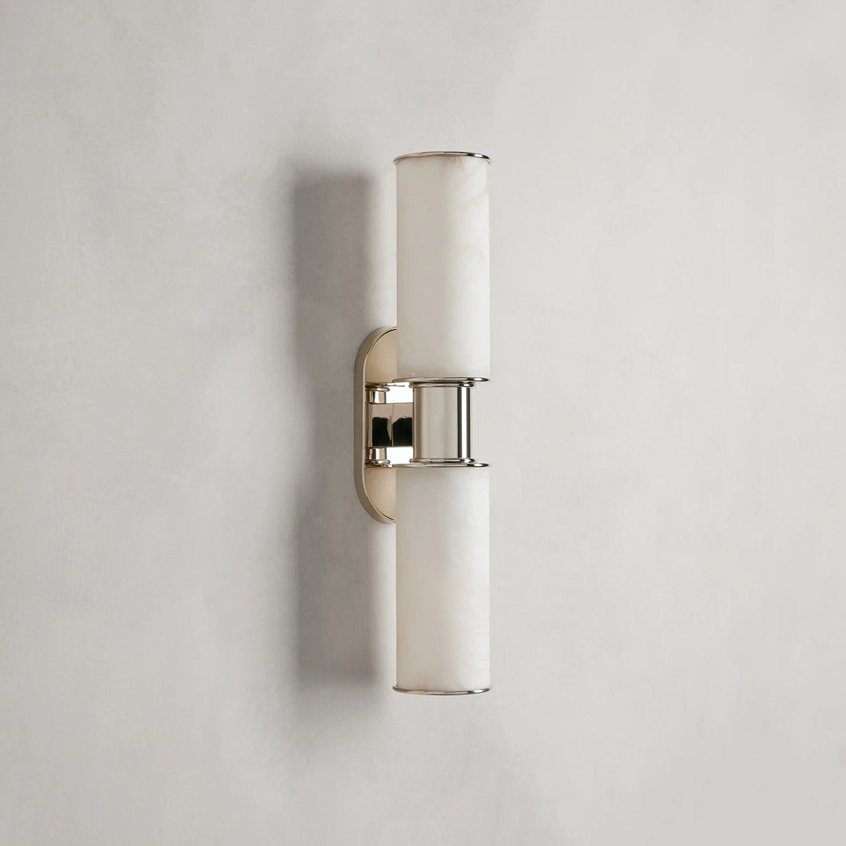 Harlin Double Sconce in Alabaster
