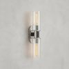 Harlin Double Sconce in Clear