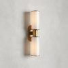 Harlin Double Sconce in Milk