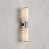 Harlin Double Sconce in Milk
