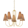 Jessel Aged Brass Chandelier