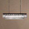 Leyland Tiered Rectangular Chandelier