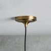 Recycled Metal Dome Pendant