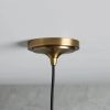 Recycled Metal Fan Pendant