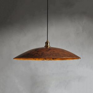 Recycled Metal Fan Pendant