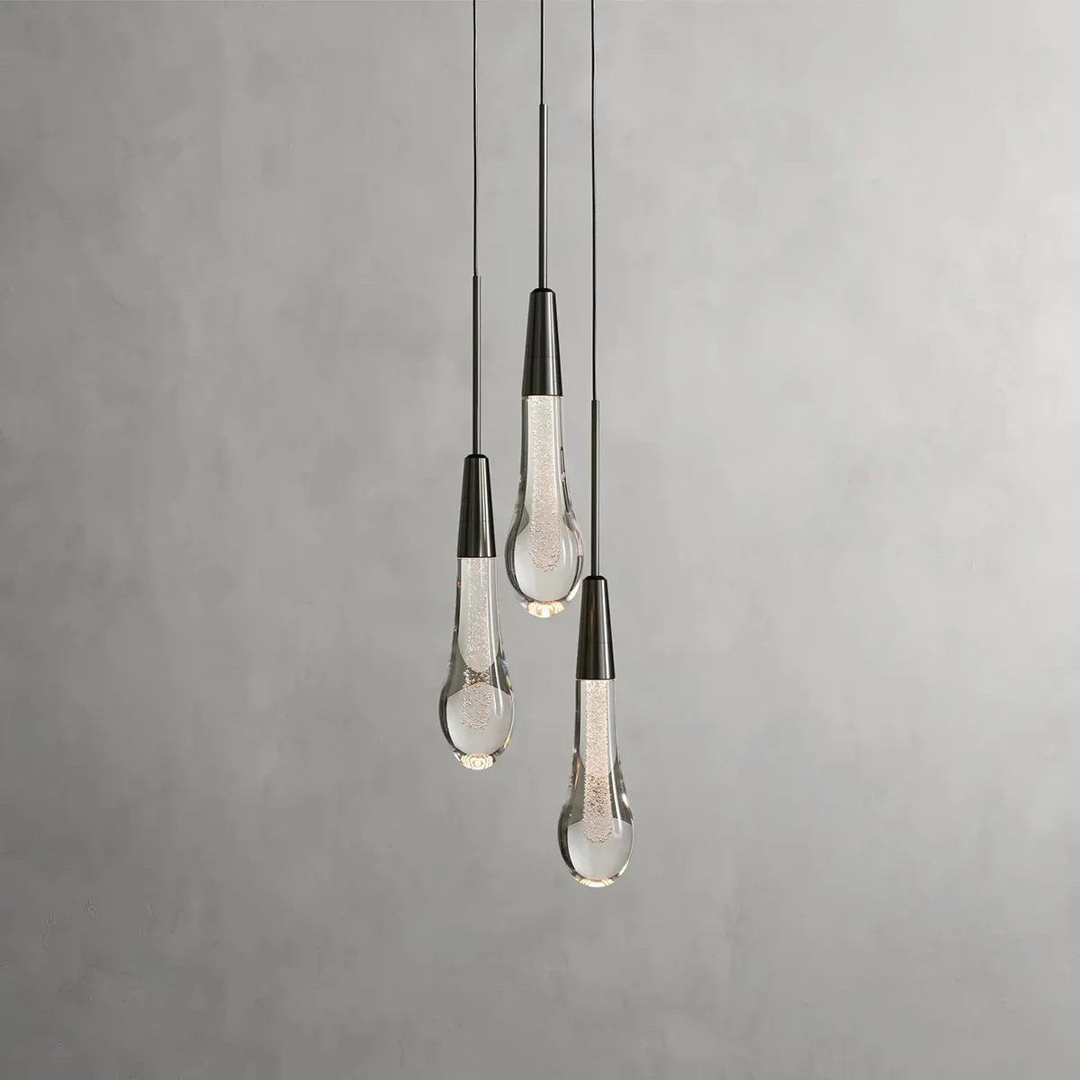 Soltaire Cluster Pendant