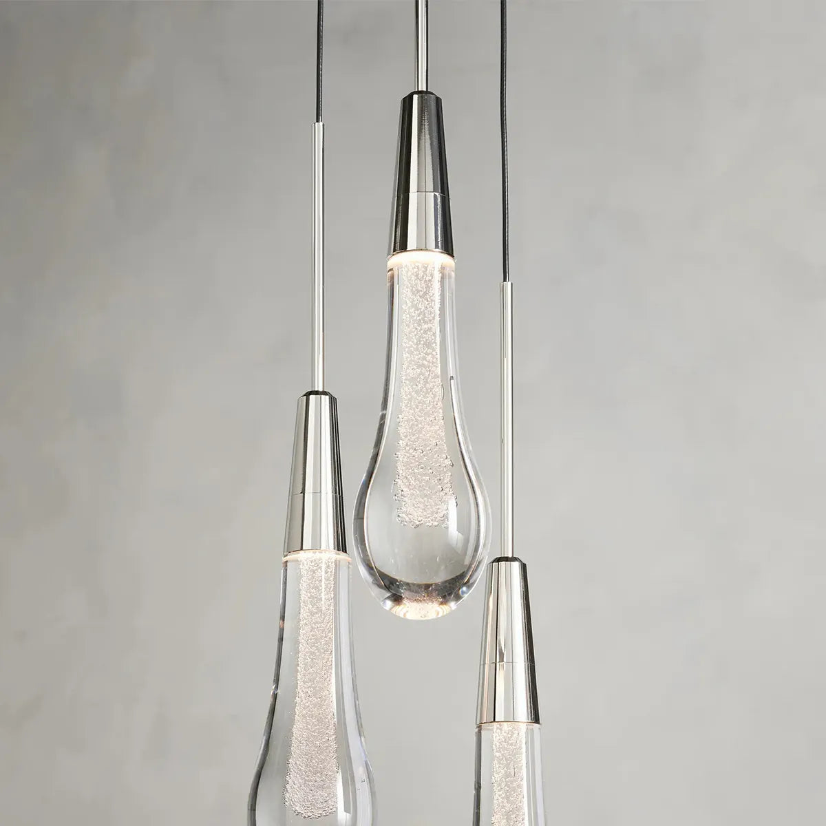 Soltaire Cluster Pendant