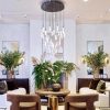 Soltaire Round Chandelier