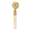 Vintage Brass Alabaster LED Wall Sconce