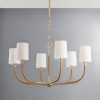 Webson Linen Drum Chandelier