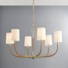 Webson Linen Drum Chandelier