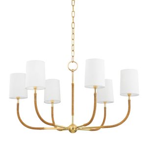Webson Linen Drum Chandelier